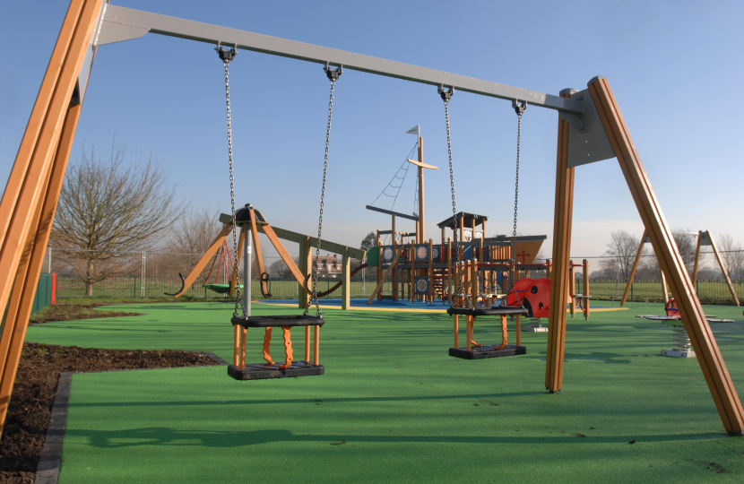 Runnymede Conservatives are investing £1m to improve play areas