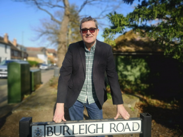 David Curran is campaigning to be Addlestone North's new councillor