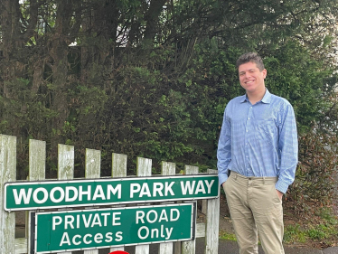 Max Darby is the Conservative candidate for Woodham and Row Town